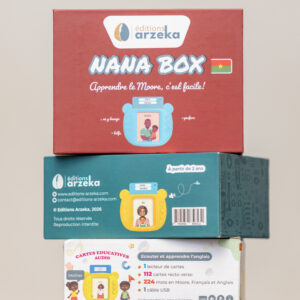 NANA BOX Moore , NANA BOX Dioula & NANA BOX – Easy English